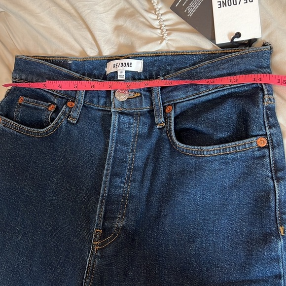 NWT Redone 90s High Rise Ankle Crop - Picture 9 of 10